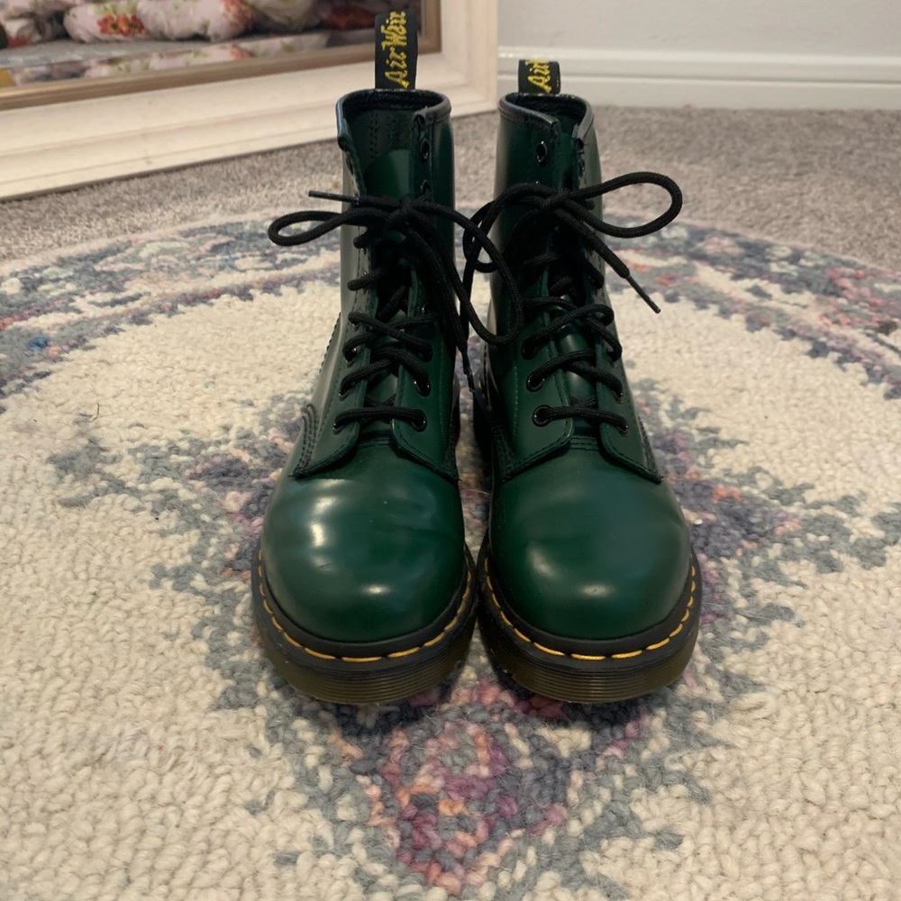 Rare 1460 Dr Martens in Dark Green